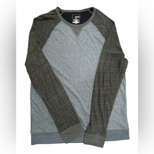 Men’s Sonoma Goods For Life crewneck lightweight gray/blue crewneck size XL